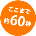 ここまで約60秒